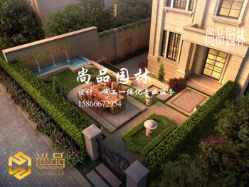 贺长清经典法式别墅庭院设计得到业主褚总认可