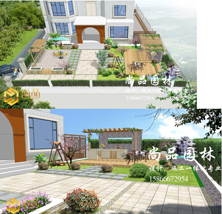 贺济南富山居别墅庭院项目开工大吉