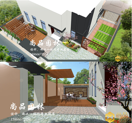 贺：华润仰山卢总别墅庭院开工大吉